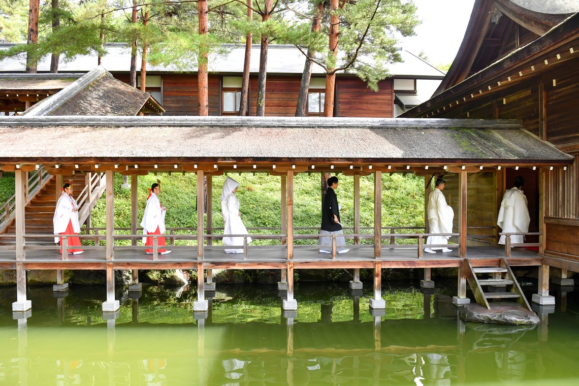 石津祐介が撮影した「和装結婚式」の写真