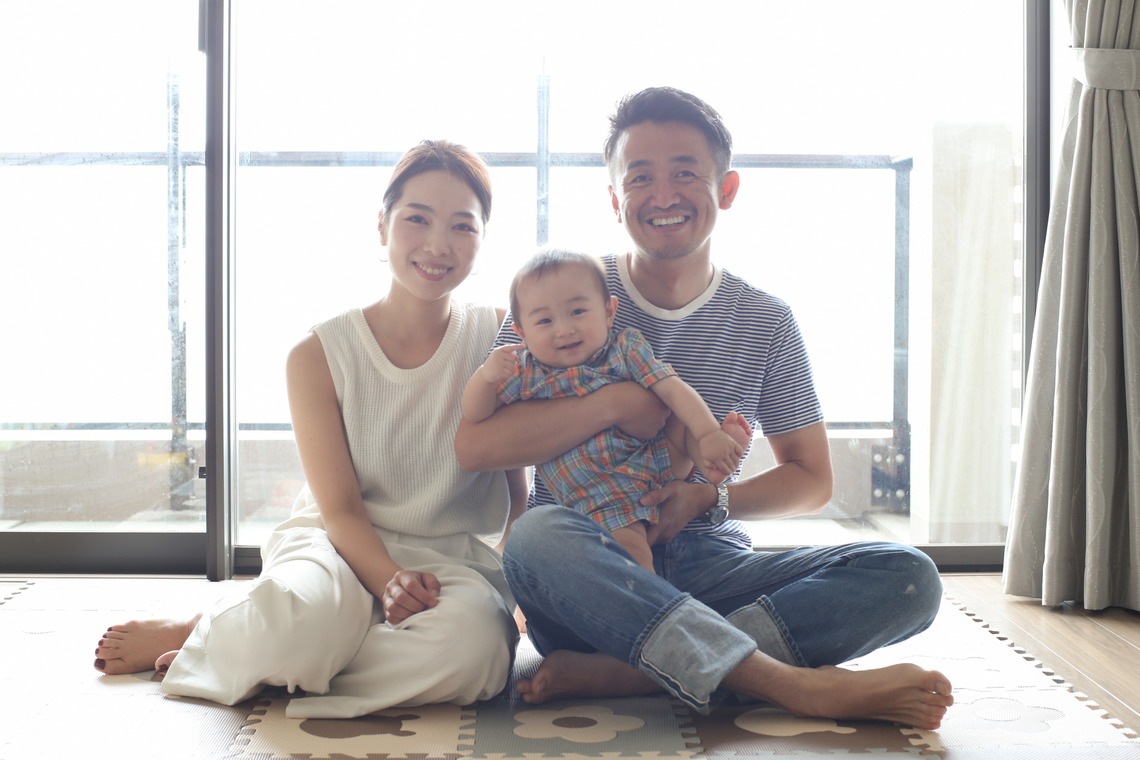 眞田 厚司が撮影した家族写真の出張撮影のアルバム「家族写真・子供写真」