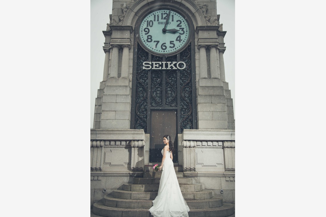 高野和希が撮影した「丸の内ロケーションフォト　前撮り」の写真