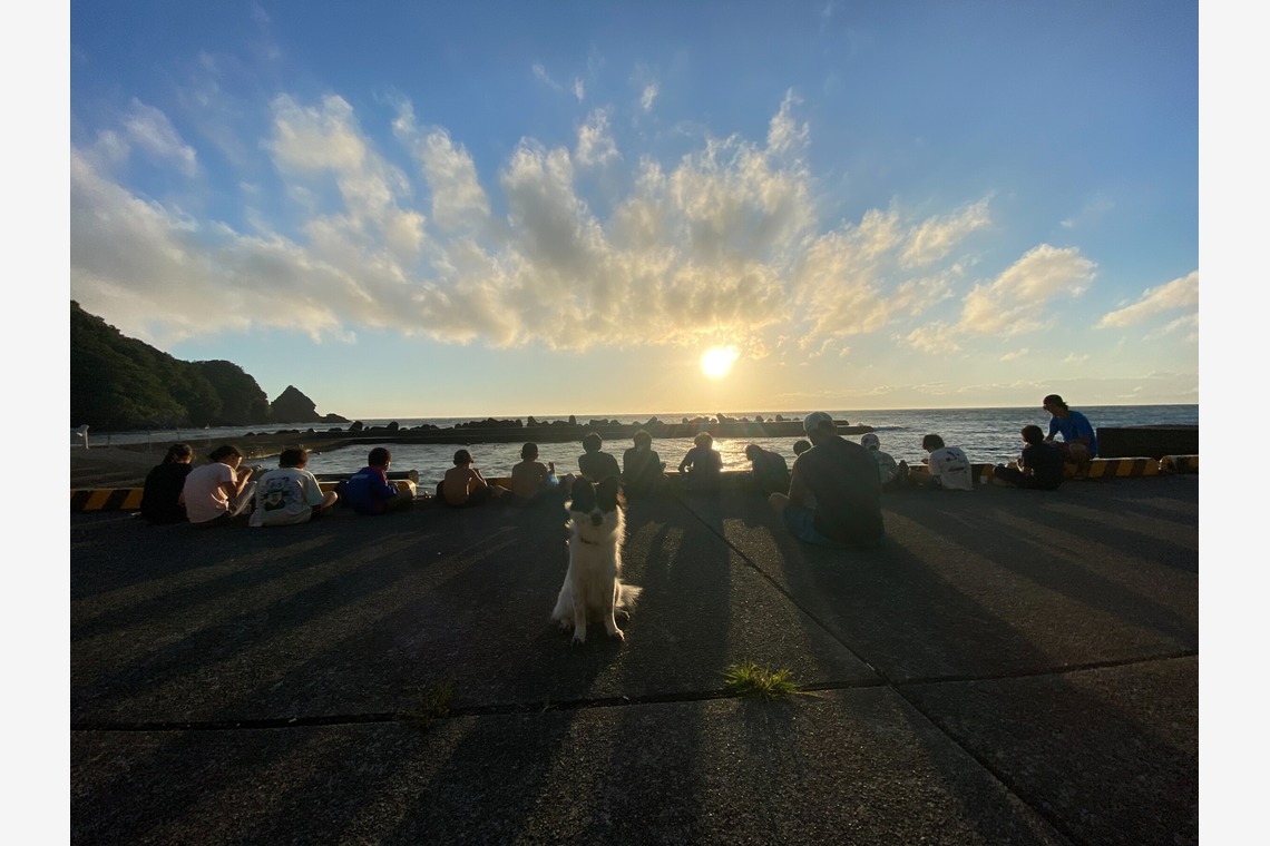 阿久津真理恵が撮影した「自然学校プログラムでの人物撮影（静岡県伊豆市）」の写真