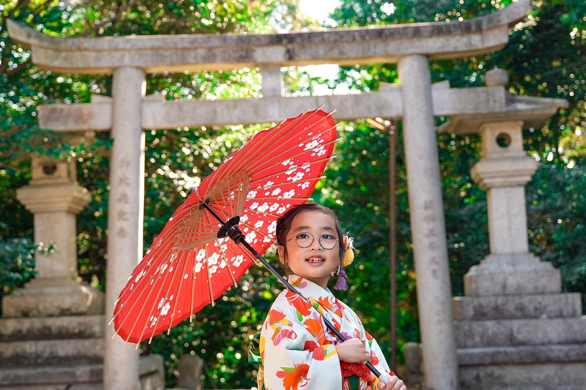 心綴フィルムが撮影した「七五三①」の写真