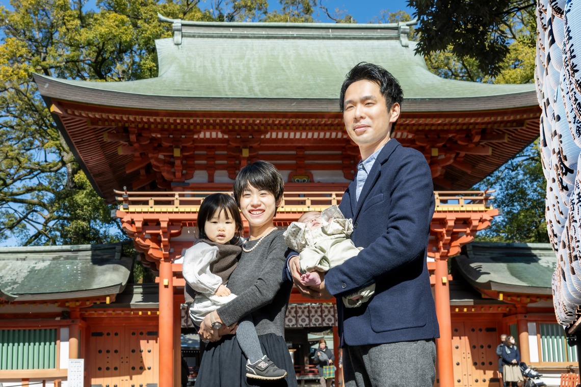 寫樂斎が撮影した写真のアルバム「お宮参り（大宮氷川神社）」
