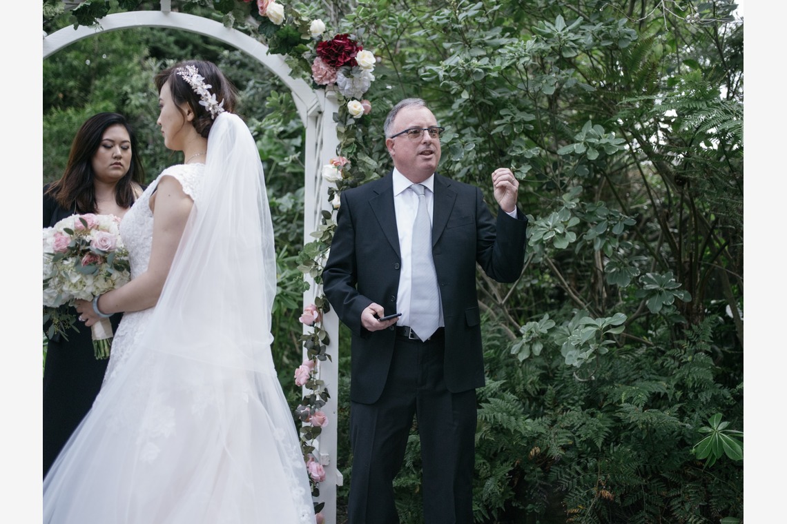 植村由理が撮影した「サンフランシスコでの結婚式」の写真