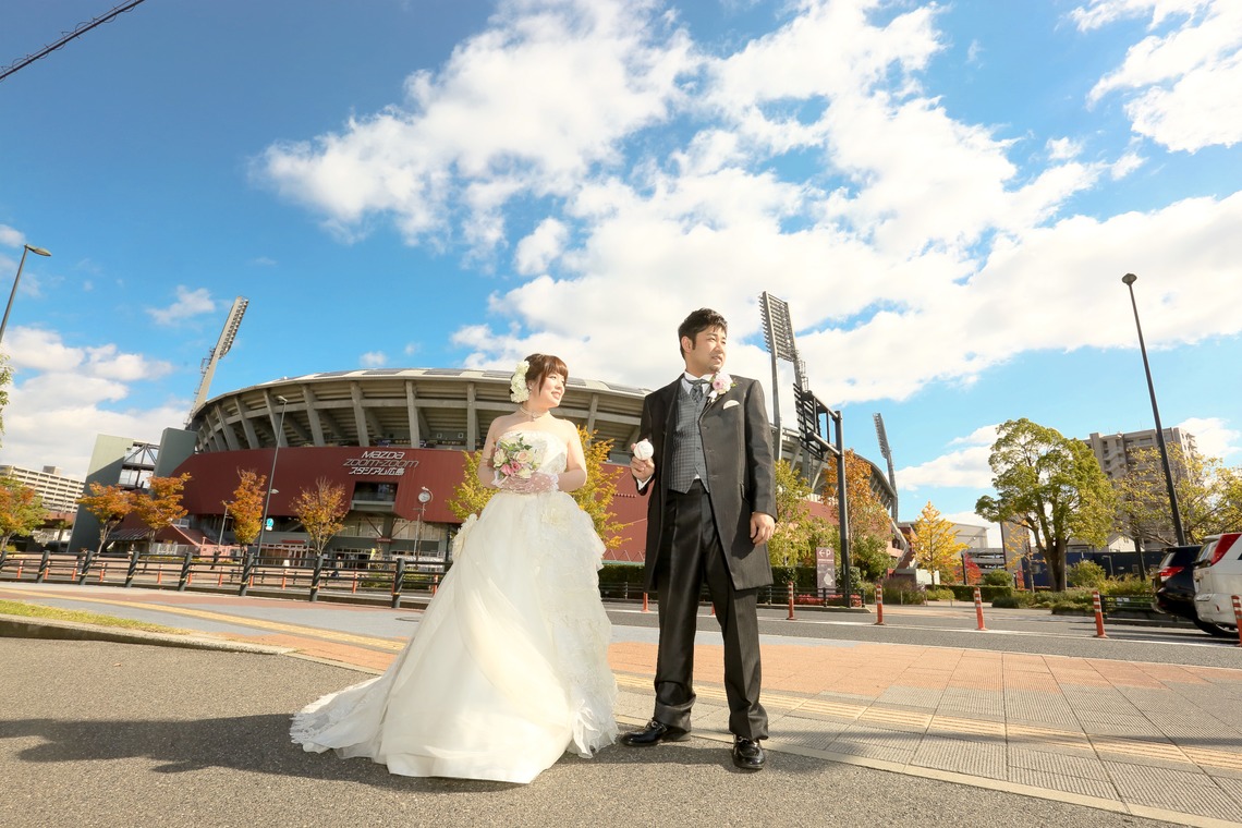 KIKIウェディングが撮影した写真のアルバム「カープ大好き」