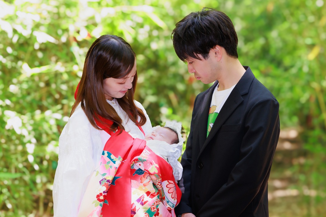 真方　祥が撮影した写真のアルバム「お宮参り・お食い初め写真」