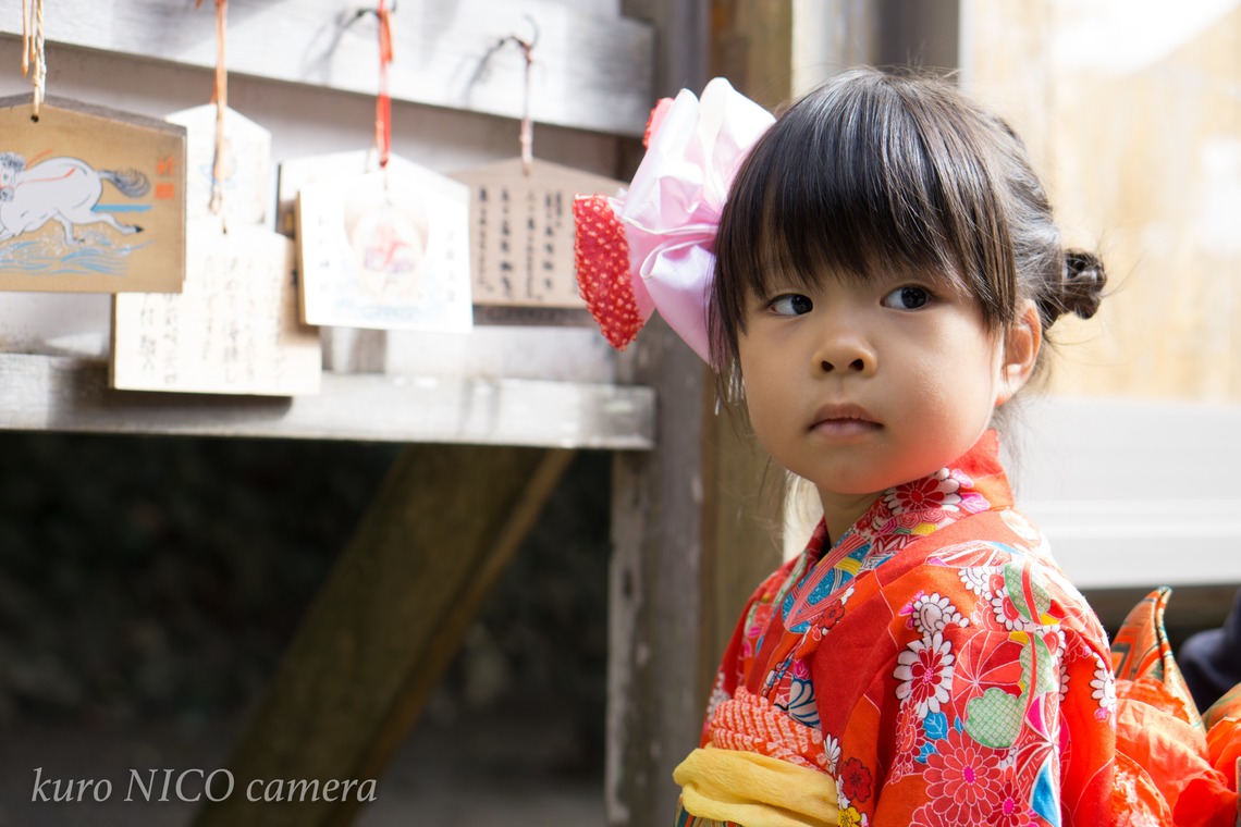 出張撮影サービス　kuro NICO cameraが撮影した「3歳女の子＊七五三＠静岡」の写真