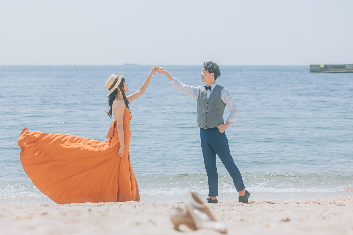 金親　直樹が撮影した「須磨海岸　ウエディング」の写真