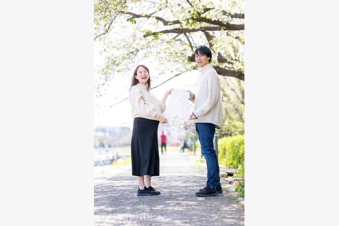 大森光太郎・K-PHOTOが撮影した「マタニティー、カップルフォト撮影」の写真