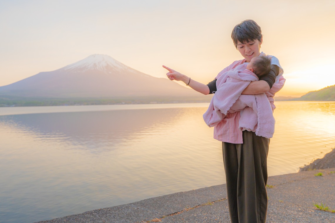 高木勇斗が出張撮影した家族写真(キッズ,ベビーフォト)などが写った「親子」の家族写真