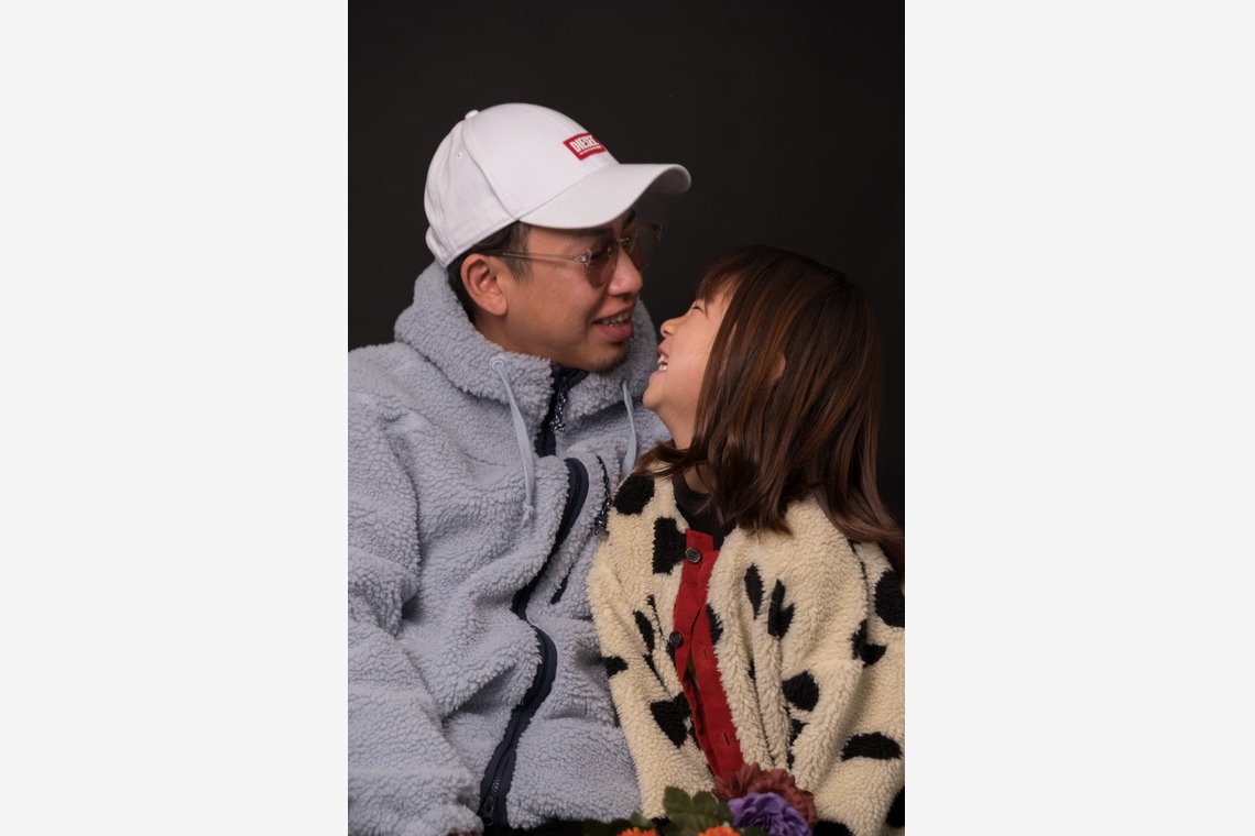 yodogawa photが撮影したスタジオ撮影のアルバム「家族」