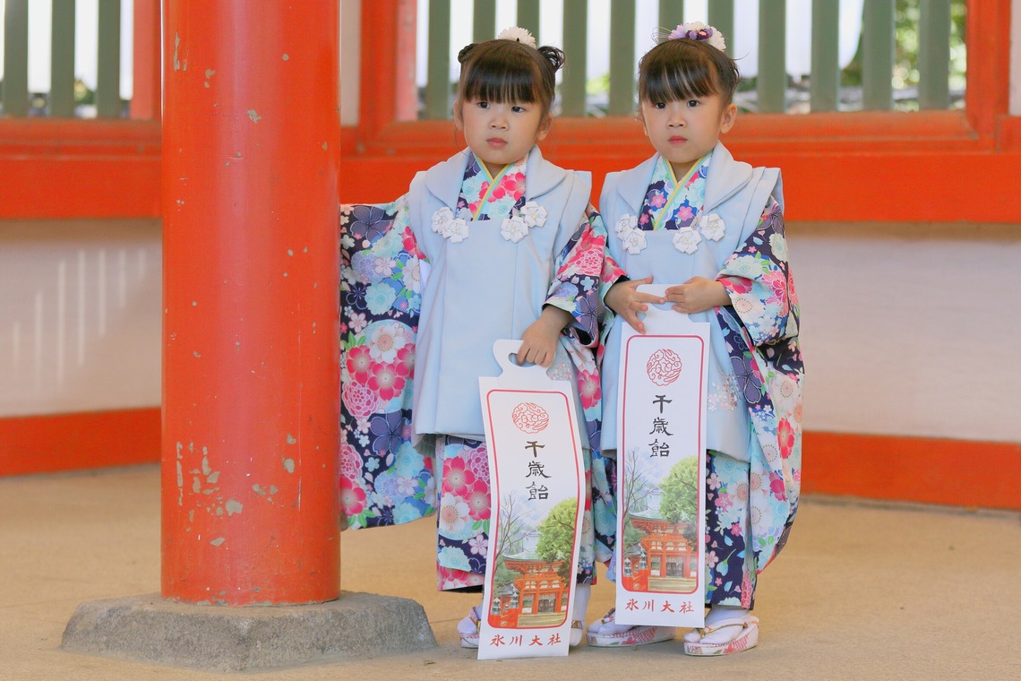 竹迫義文が撮影した写真のアルバム「七五三」