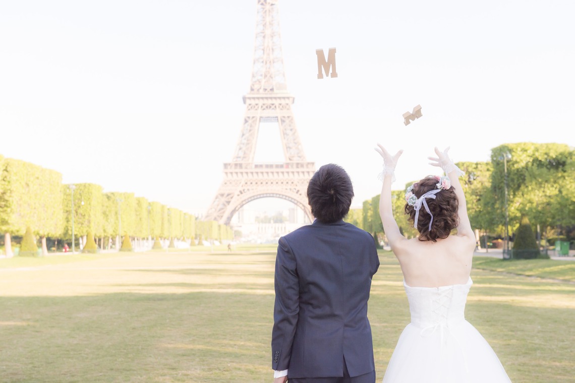 24to Produceが撮影した「パリでのフォトウェディング」の写真