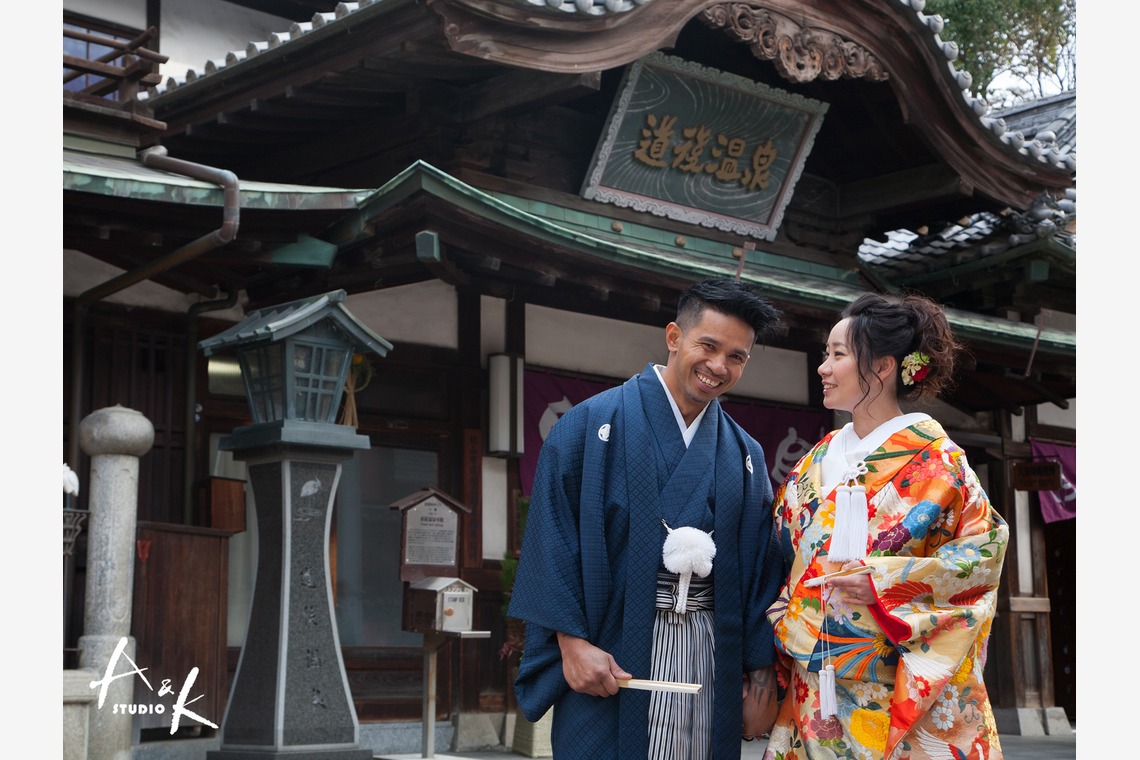 A&K STUDIO CO.,LTD.（上野 晃嗣）が撮影した「道後温泉フォトウェディング」の写真