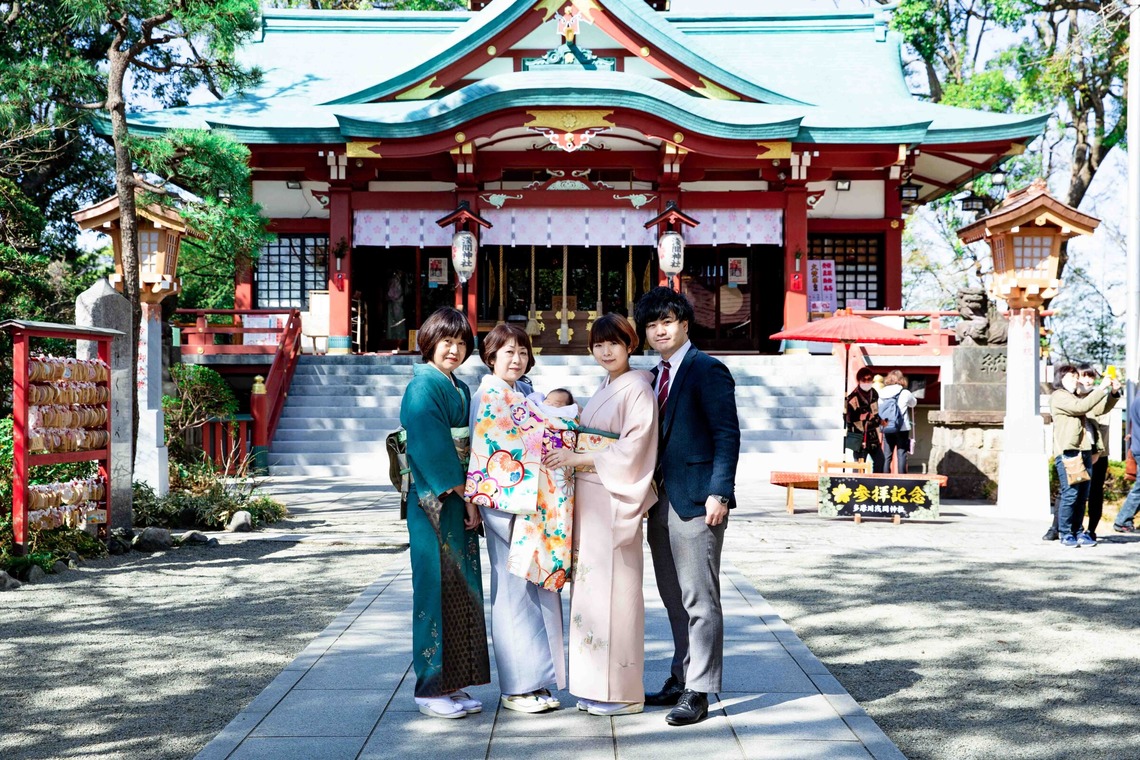 松井シンジが撮影した「お宮参り」の写真