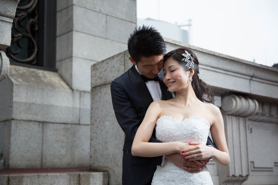 高野和希が撮影した「丸の内ロケーションフォト　前撮り」の写真