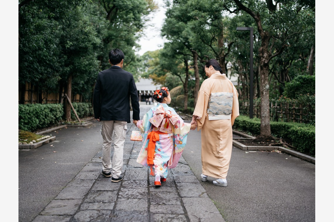 植村由理が撮影したエンゲージメントフォトのアルバム「七五三　＠神明社　横浜」