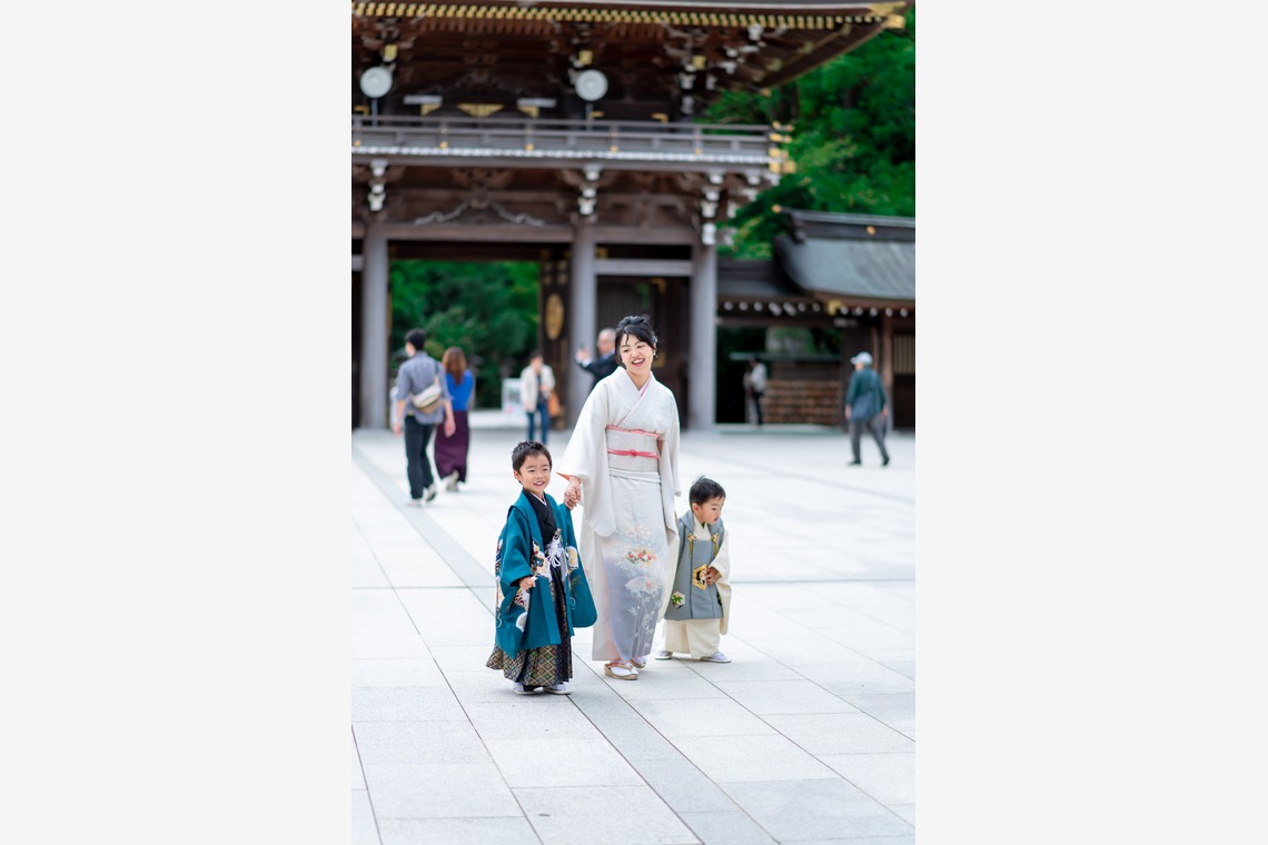 サキヤマ リエが撮影した「5歳男の子・笑顔いっぱい七五三＠寒川神社」の写真