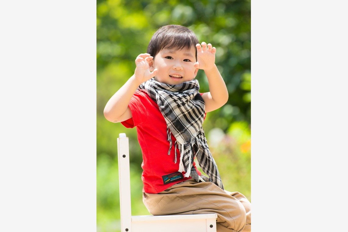 なかむーフォトが出張撮影した家族写真(キッズ,ベビーフォト)などが写った「ポートレート」の家族写真