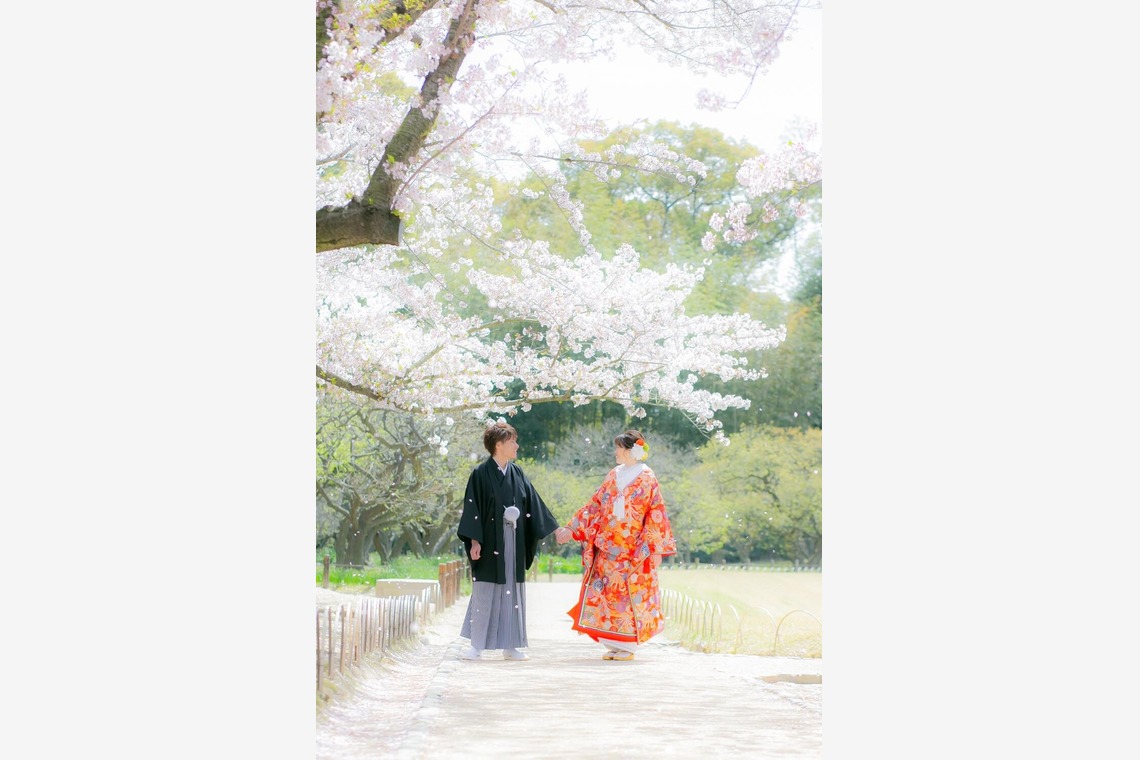 Album of the Engagement Photography/Location Photo Shoot/Studio Shoot/Wedding Day Photography/After-party Photo Shoot/Kimono Shoot taken by Location Studio GOOD - Location photo (Japanese clothes)