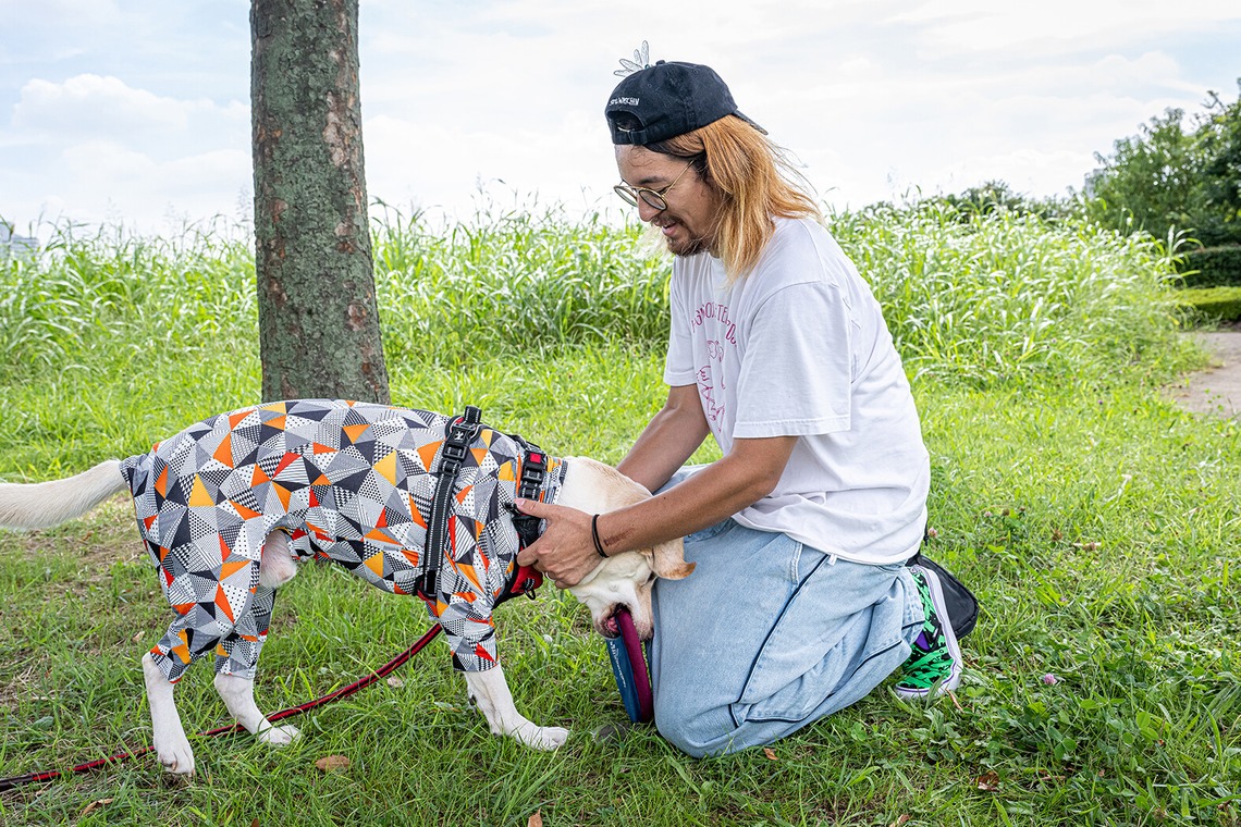 吉田佳央が撮影した「DOG SHOOTING」の写真