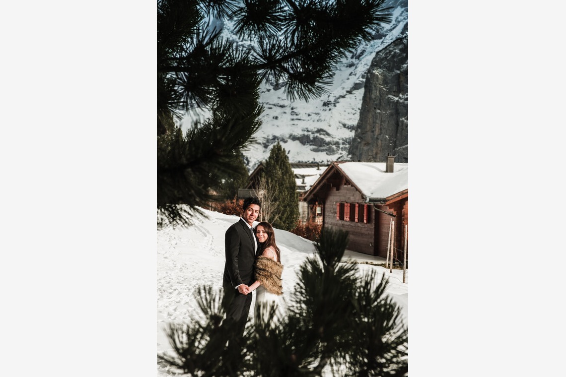 Olga Chalkiadakiが撮影した写真のアルバム「Switzerland Honeymoon Winter Photosession」