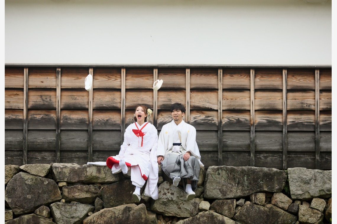 KIKIウェディングが撮影した「カープと広島城」の写真