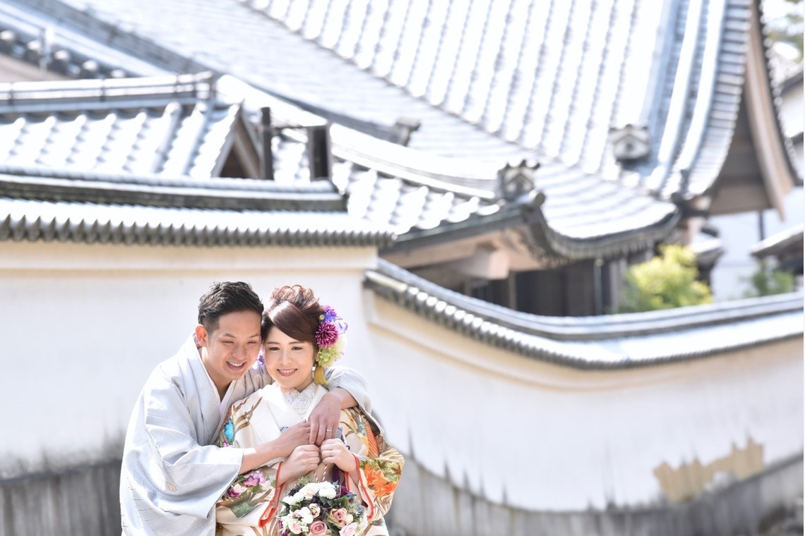 キキフォトワークスが撮影した「Pre Weddingphotoshoot at Nara with kimono in spring to summer」の写真