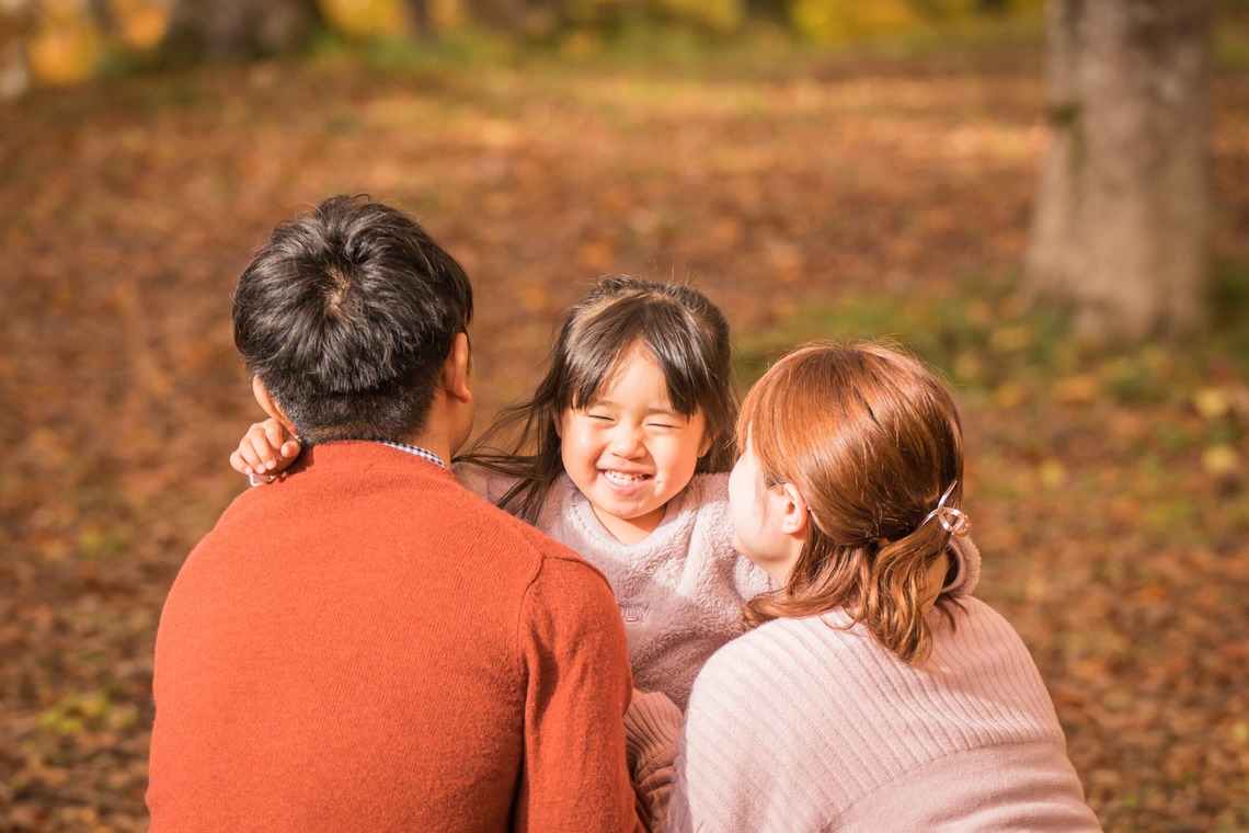 スタジオアルパルカが出張撮影した家族写真(キッズ,ベビーフォト)などが写った「家族写真」の家族写真