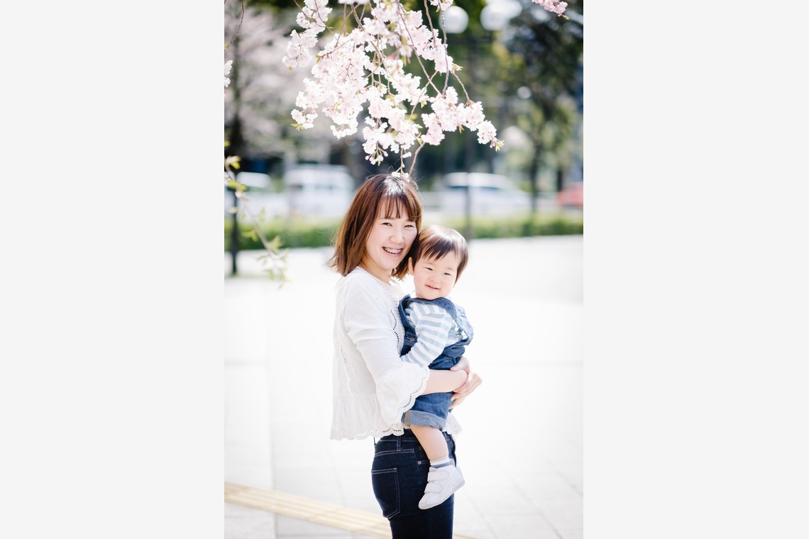 アトリエ　エピカ/清水　一哉が撮影した家族写真の出張撮影のアルバム「桜フォト」