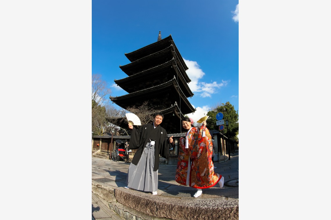 Photo of wedding kimono taken by Smilehunter