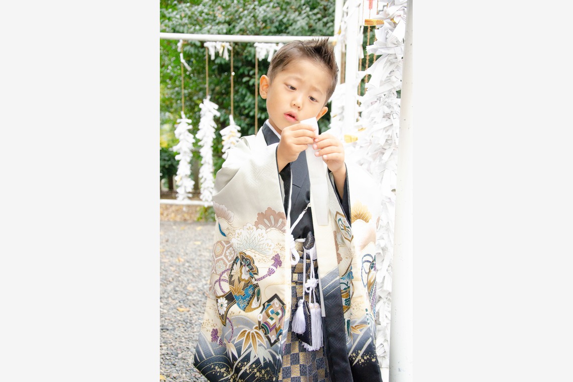 井上が撮影した「七五三撮影@岡山」の写真