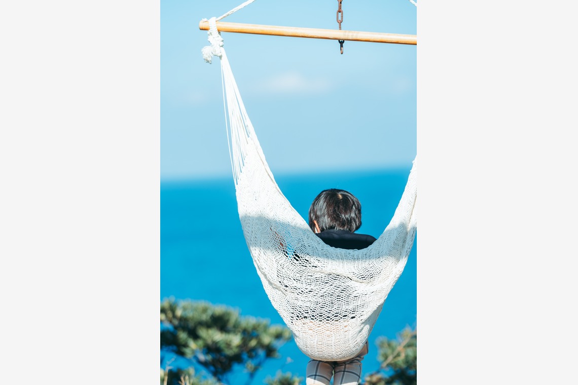 株式会社GESPが出張撮影した家族写真(キッズ,ベビーフォト)などが写った「離島_ファミリー_旅行記念」の家族写真