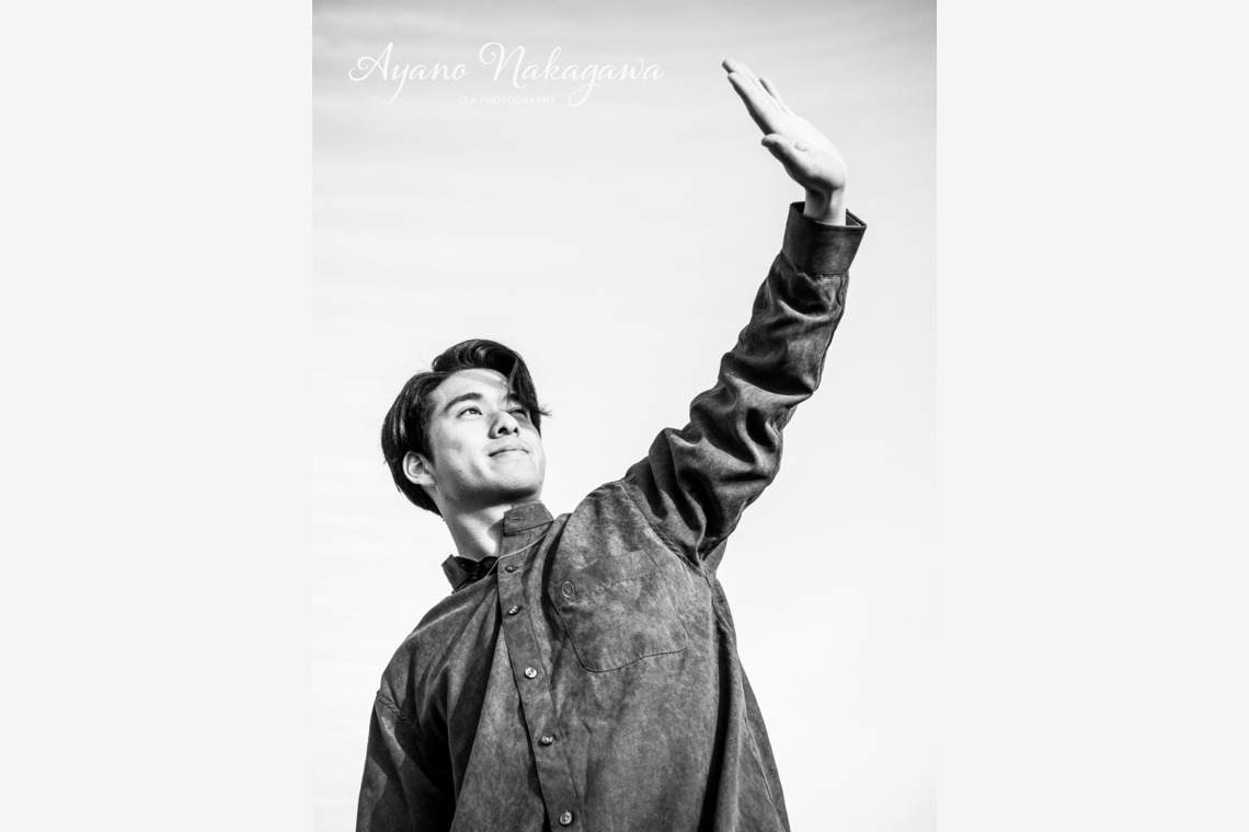 中川彩乃が出張撮影した家族写真(キッズ,ベビーフォト)などが写った「ビーチサイドポートレート」の家族写真