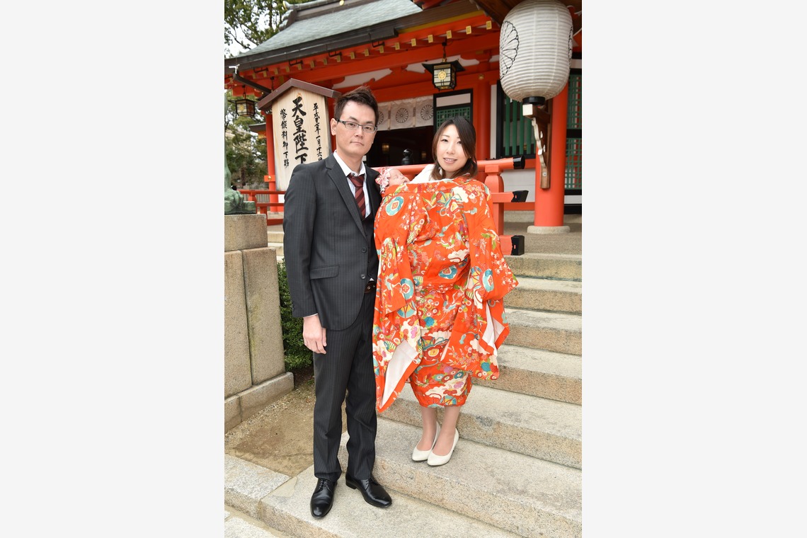 梶田　誠が撮影した「神戸生田神社　宮参り」の写真