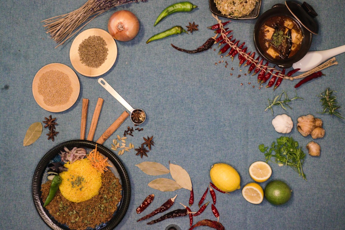 心綴フィルムが撮影した写真のアルバム「邂逅飯店メニュー宣材写真」