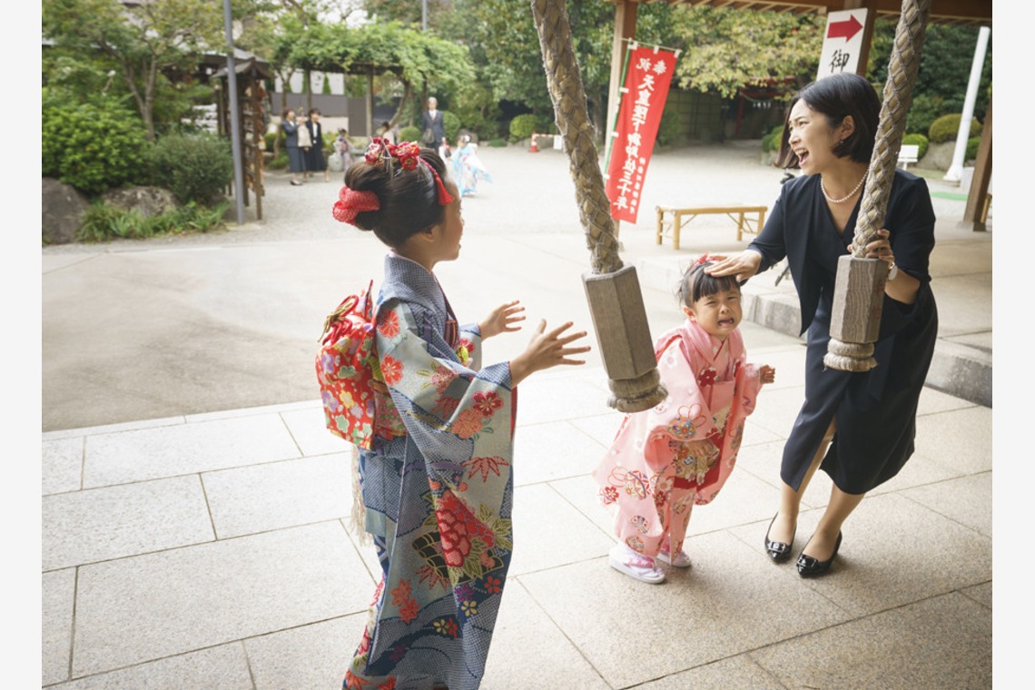 bozphoto & stylesが撮影した「三人兄弟での七五三」の写真