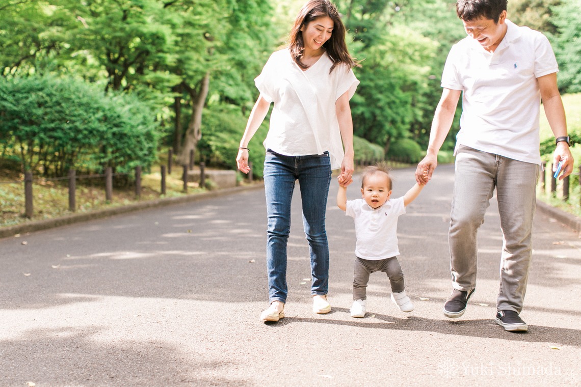 Yuki Shimada Photographyが撮影した「1歳お誕生日フォト・ファミリーフォト北の丸公園」の写真