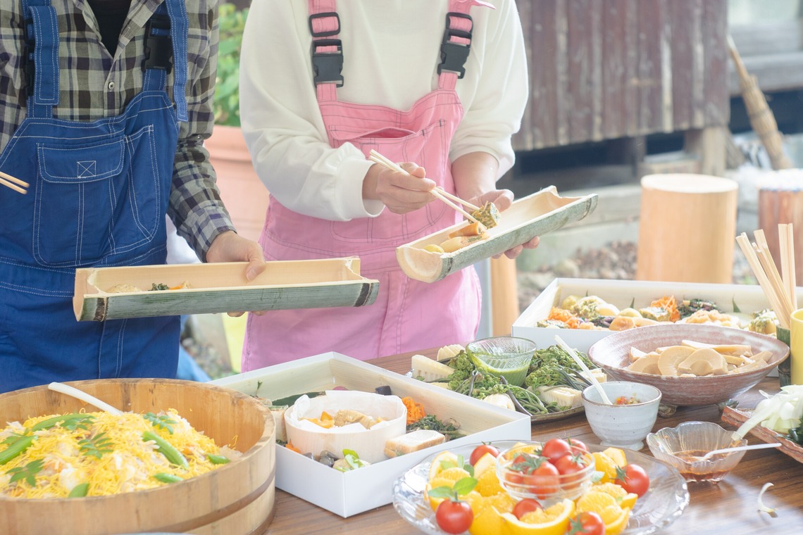 umimoyamamoworksが撮影した写真のアルバム「食と農のイベント写真（集合写真、料理、イベント）」