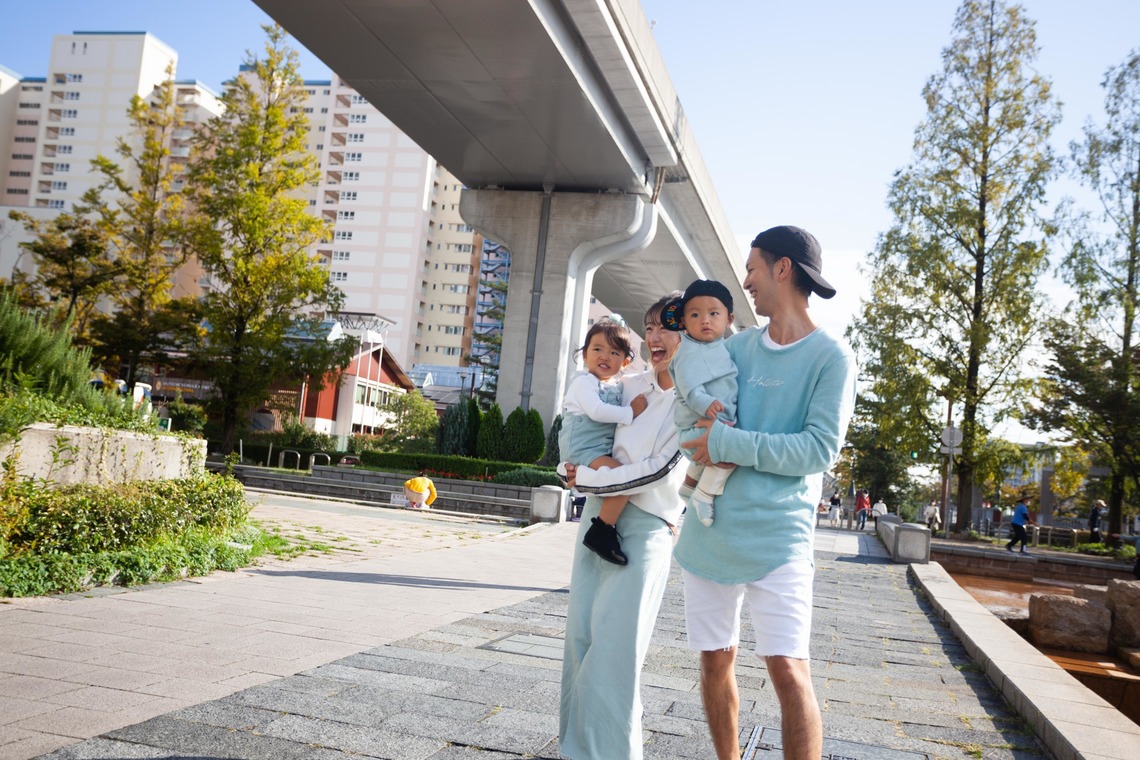 スタイリッシュ株式会社が撮影した「六甲アイランドファミリーフォトA」の写真