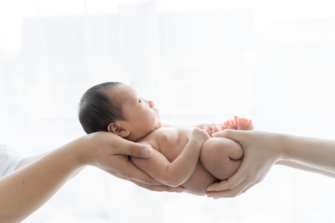 ウィリアムズ　侑依が撮影した写真のアルバム「ニューボーンフォト」