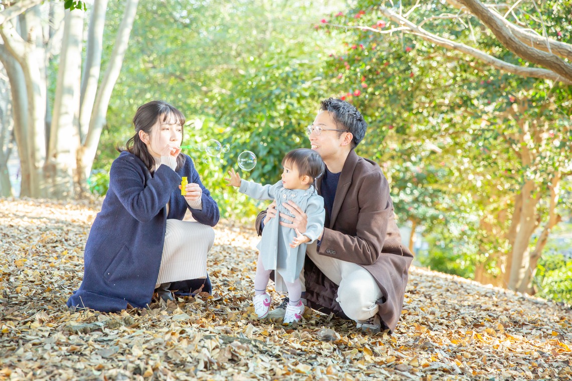 今泉秀樹が撮影した家族写真の出張撮影のアルバム「昭和記念公園」