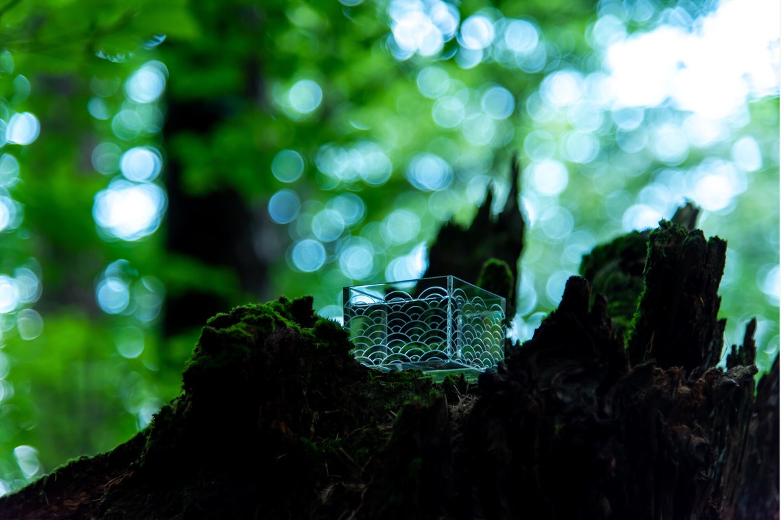 maruが撮影した「旅するアクリル枡」の写真