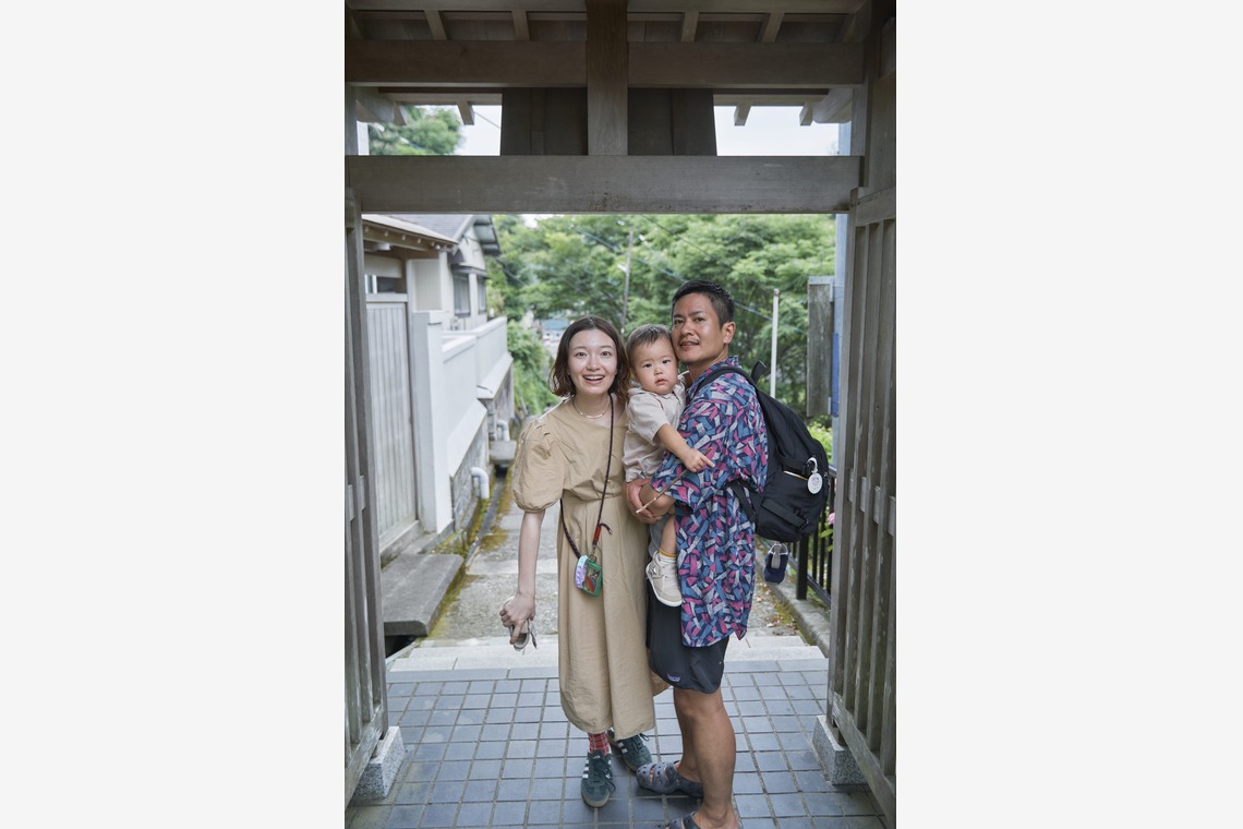 Hiroki Anzaiが出張撮影した家族写真(キッズ,ベビーフォト)などが写った「Family Photo in Kamakura」の家族写真