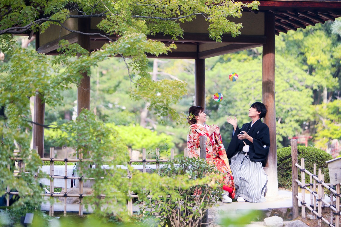 KIKIウェディングが撮影した「広島縮景園」の写真