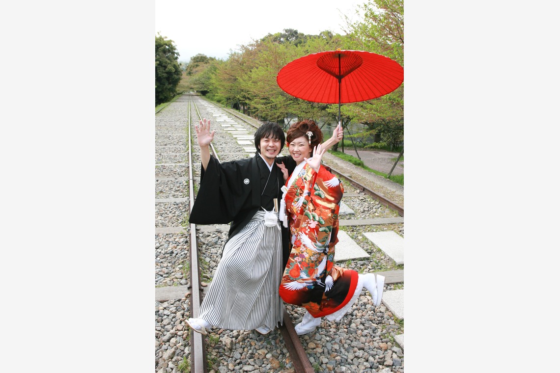 スマイルハンターが撮影した「ウェディング前撮り和装」の写真