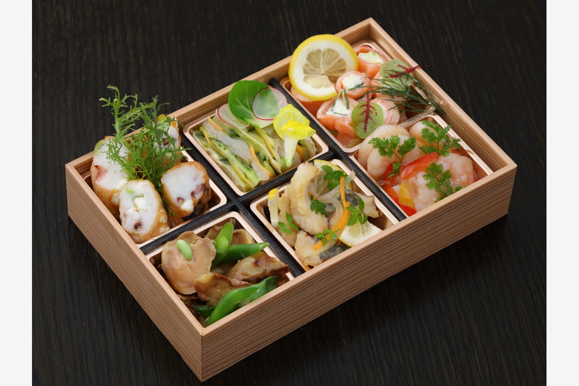 森安　照が撮影した「和食弁当・洋食弁当・中華弁当」の写真