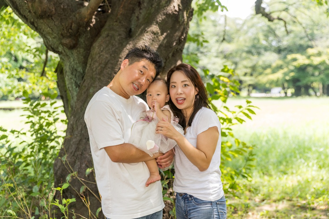 フォトスタジオENOが撮影した「家族写真」の写真