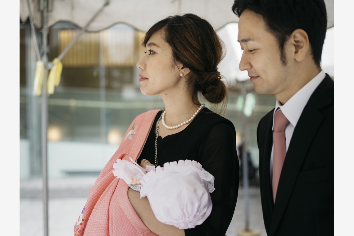 植村由理が撮影した前撮り/後撮り出張撮影のアルバム「お宮参り at 水天宮」