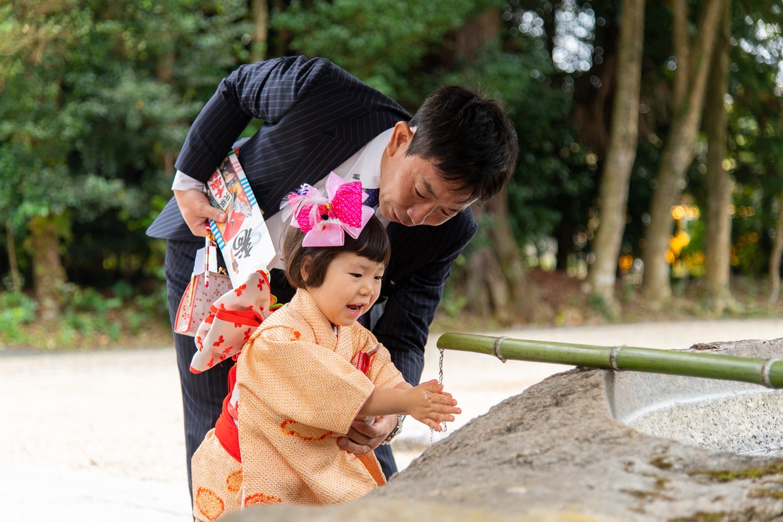 合同会社優希photoが出張撮影した家族写真(キッズ,ベビーフォト)などが写った「七五三写真」の家族写真