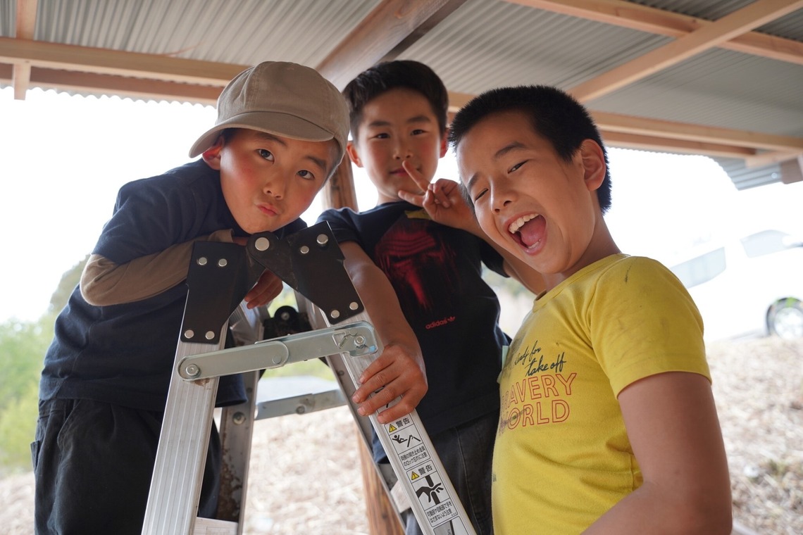 阿久津真理恵が撮影した「自然学校プログラムでの人物撮影（静岡県伊豆市）」の写真